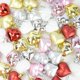 thumbnail image 5 of 12 piezas de adornos de corazón de plástico para la decoración del árbol de Navidad, bolas navideñas, decoraciones para el hogar, suministros colgantes para bodas con forma de corazón, 5 of 5