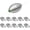 1/4oz-7g-10pcs, variant on Egg Sinkers Fishing Weights, Oval Slip Sinkers Bullet Lead Fishing Weights for Freshwater Saltwater Tackle Set 1/8oz to 1oz