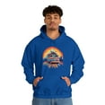 thumbnail image 6 of Hippie Bus Graphic Hoodie Unisex Heavy Blend Hooded Sweatshirt 60s 70s, 6 of 9