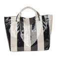 thumbnail image 3 of Bolso de playa de PVC, bolso tipo hobo, bolso de mano para camping, bolso informal deportivo para portátil, bolso de mano para mujer Negro, 3 of 9