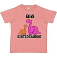 thumbnail image 3 of Inktastic Big Sistersaurus with Cute Sibling Dinosaurs Girls Toddler T-Shirt, 3 of 5