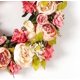thumbnail image 2 of Coronas de primavera de peonía para puerta de entrada exterior, coronas hechas a mano para decoración de ventanas de pared de puerta de entrada en todas las estaciones (grandes), 2 of 5