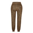 thumbnail image 2 of Liacowi Women Loose Leopard Printed Lace-up Waist Long Pants with Pockets, 2 of 5