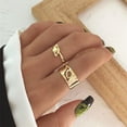 thumbnail image 2 of Oro Plata Color Planeta Anillos Para Mujeres Hombres Amante Ajustable Pareja Conjunto De Boda Amistad Joyería, 2 of 3