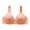 Beige, variant on 2 Packs Women's Bra Push Up Brassiere Wireless Pack Underwear