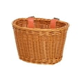 thumbnail image 6 of Childrens Bicycles Front Basket Waterproof Plastic Woven Bike Basket Kids Bicycles Wicker Basket for Boy and Girl, 6 of 11