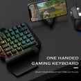 thumbnail image 2 of ZIYOULANG T1 Combinación de mouse y teclado para juegos con una sola mano para PUBG PC （捆绑） Tmvgtek Componentes de la computadora, 2 of 9