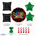 thumbnail image 5 of PMU Grad U Roc! Balloon Bouquet Green (5/pkg) Pkg/1, 5 of 7