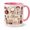 Black, variant on DTS TeeZworld Personalized Makeup Mug Custom Name Ceramic Coffee Cup for Beauty Lovers