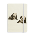 thumbnail image 1 of Carnet Partenaire de Jeu Panda Accompagné Couverture Rigide en Tissu Journal Classique, 1 of 3