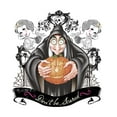 thumbnail image 2 of Men's Snow White and the Seven Dwarfs Evil Queen Pumpkin  Graphic Tee White 2X Large, 2 of 5