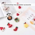 thumbnail image 2 of Injueey Muñeca de Navidad de fieltro de lana suave, Mini de tamaño pequeño, diferentes formas, accesorios de juguete extraíbles, regalo de Kits de decoración para fiestas como se muestra 1 Injueey HA073647-01, 2 of 6