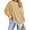 Beige, variant on Fantaslook Color Block Sweatshirts for Women Crewneck Long Sleeve Oversized Pullover Tops Casual Fall Outfits
