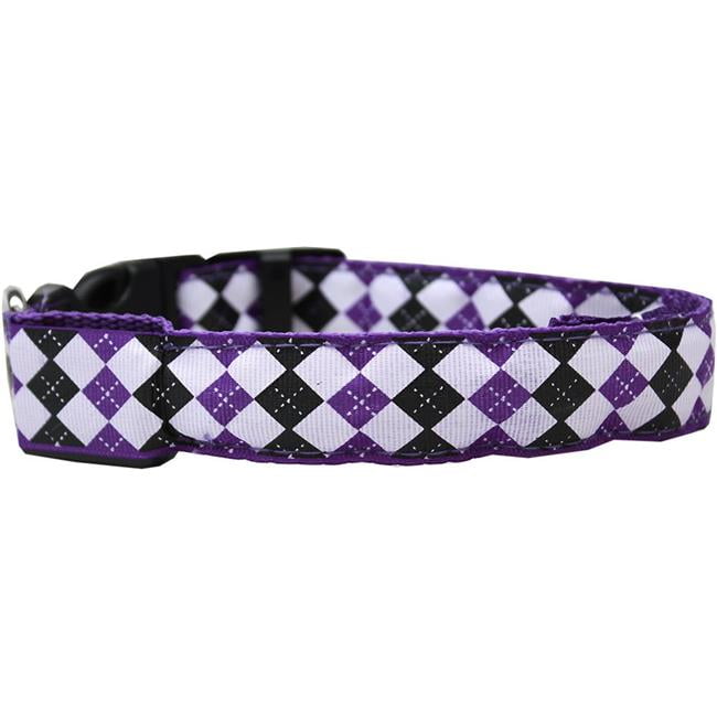 purple led dog collar