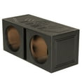 thumbnail image 4 of Q Power Dual 10 Inch Vented Port Subwoofer Sub Box w/ Bedliner Spray (2 Pack), 4 of 6