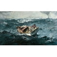 thumbnail image 2 of Homer, Winslow 14x10 White Modern Wood Framed Museum Art Print Titled - Gulf Stream, 2 of 4