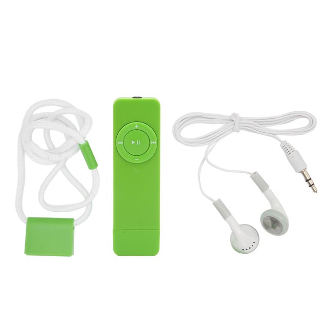Reproductor de MP3 ANGGREK Portátil de Forma Delgada Para Correr y Viajar