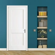 Kimberly Bay Shaker 2-Panel Solid Core Primed White Interior Door Slab