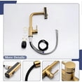 thumbnail image 3 of Extendable kitchen faucet - 360 swivel - Single-lever mixer tap for kitchen sink, 3 of 5