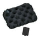 thumbnail image 5 of Cojín inflable para asiento, colchoneta plegable, portátil, de inflado rápido, para silla de oficina Negro, 5 of 9