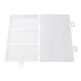 thumbnail image 4 of 3 Grids Plastic Clear Jewelry Organizer Fishing Gear Storage Box Container Case, 4 of 8