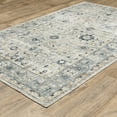 thumbnail image 2 of Oriental Weavers Windham Hand-made Wool Blend Area Rug - WIN01 - 6' x 9' - in Grey/ Blue - Vintage Inspired, Hand-Made Wool Blend Rugs, Dining, Living Room Rug, 2 of 5