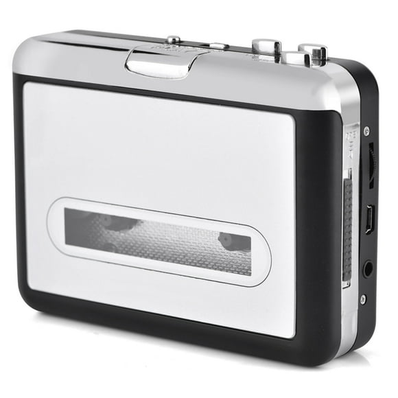 Cassette To MP3 Converter, Simple Portable Practical Cassette Converter, Plug And Play For Music Player