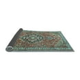 thumbnail image 2 of Ahgly Company Indoor Rectangle Persian Light Blue Traditional Area Rugs, 5' x 8', 2 of 4
