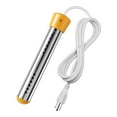 thumbnail image 1 of Chauffe-eau à immersion 1500 W, Chauffe-Eau Électrique portable avec Couvercle Protecteur en Acier Inoxydable, Convient aux Baignoires, Seaux, Piscines Gonflables, 1 of 8