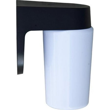 

Dabmar Lighting W2256-B 7.88 x 5.63 x 3.25 in. 120 V 13 watts Polycarbonate Surface Mounted Wall Fixture Light with S13-GU-24 Flourescent Lamp Black