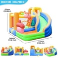 thumbnail image 4 of Doctor Dolphin Inflatable Bounce House with Slide,Jumping Bouncer for Kids Outdoor and Indoor, 4 of 7