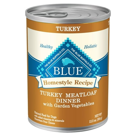 Blue Buffalo Turkey Meatloaf Dinner with Garden Vegetables Wet Dog Food