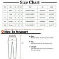 thumbnail image 5 of BiZtdJrK Palazzo Pants for Women Loose Fit Wide Leg Pants Summer Elastic Waist Cotton Linen Pants Vintage Ethnic Embroidery Trousers Lightning Sales of Today Green XL, 5 of 5