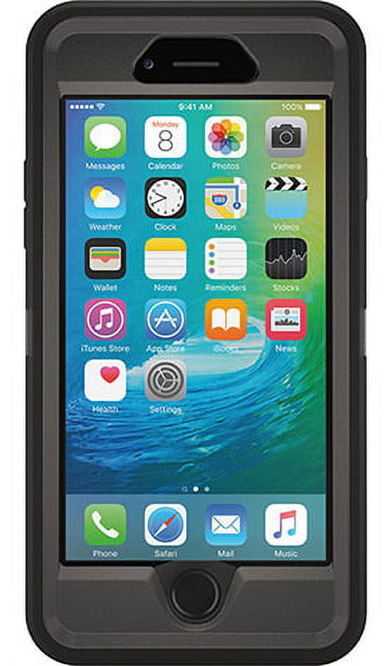 OtterBox Defender Series Case For IPhone 6/6s, Black - Walmart.com