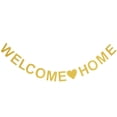 thumbnail image 1 of Juego de letras colgantes de bienvenida a casa para decoración de fiestas de aniversario y celebraciones, 1 of 7