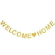 thumbnail image 1 of Juego de letras colgantes de bienvenida a casa para decoración de fiestas de aniversario y celebraciones, 1 of 7