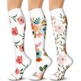 thumbnail image 1 of 3/6 Paires de Bas de Compression pour Femmes et Hommes 15-20 mmHg - Meilleur Soutien pour Infirmières, Course, Randonnée, Récupération et Bas de Vol, 1 of 7