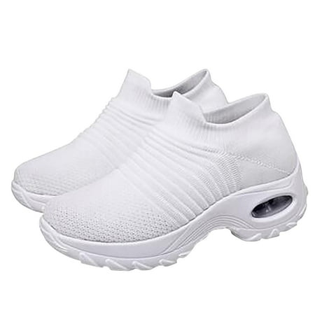 

Hueook Slippers For Women Womens Slippers Women S Fashion Summer Solid Peep Toe Casual Wedge Platform Shoes Ladies Sandals Slippers For Men