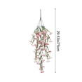 thumbnail image 3 of 6-Pack Morning Glory Hanging Plants, 30in Artificial Flower Vines for Indoor, Outdoor, Garden, and Porch Decor, 3 of 6