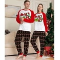 thumbnail image 4 of Pijamas navideños a juego para la familia, ropa de dormir para padre, hijo, madre e hija, bebé, 2023, 4 of 4