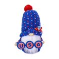 thumbnail image 2 of Danhjin Knitted Dolls Independence Day Decorations Knit Hat Doll Ornament Table Decor, 2 of 6
