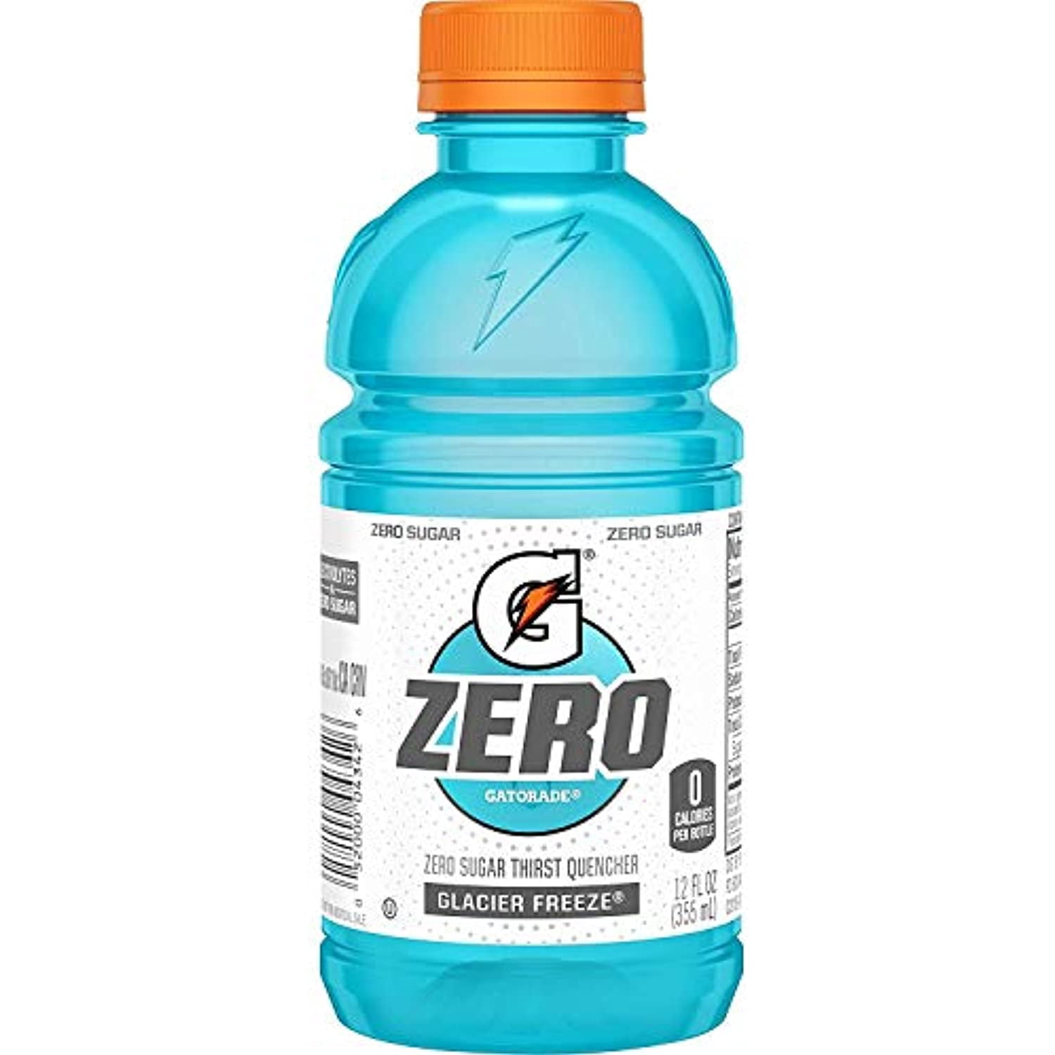 Gatorade Zero Sugar Thirst Quencher, Glacier Cherry Variety Pack, 12 Fl Oz, Pack of 24