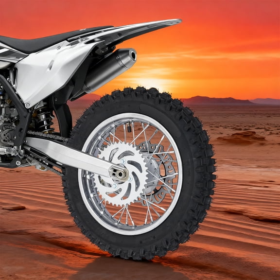 For Dirt Pit Bike 110cc 70cc 125cc Apollo 12" Rear Tire Wheel 80/100-12 Tire Rim for Dirt Bikes, Pit Bikes, And Motorcycles 50cc 70cc 90cc 110cc 125cc 140cc