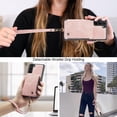 thumbnail image 5 of TECH CIRCLE Wallet Case for Samsung Galaxy S23 5G,Double Magnetic Clasp Zipper Purse PU Leather Wallet Case with Credit Card Slot Holder Wrist Strap Flip Cover for Samsung Galaxy S23 6.1" 2023,Pink, 5 of 8
