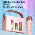thumbnail image 4 of Haut-parleur Bluetooth avec Lumières Colorées et Microphone Audio Bluetooth Multifonction Mini Stéréo Sans Fil, 4 of 9
