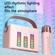 thumbnail image 4 of Altavoz Bluetooth, altavoz Bluetooth con luces de colores y micrófono, multifunción, estéreo, inalámbrico, 4 of 9