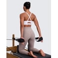 thumbnail image 4 of CRZ YOGA Butterlift Cross Back Sports Bras for Women Adjustable Thin Straps Pilates Padded Gym, 4 of 7