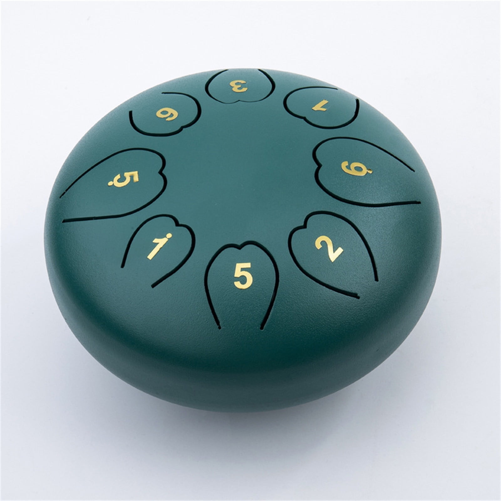 ZZkhGO Steel Tongue Drum, 6 Inch Handpan Drum, Portable Percussion Instrument with Bag Sticks for Meditation Music