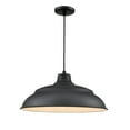 thumbnail image 4 of Millennium Lighting RALWHC20-SB R Series 20" Wide Pendant - Black, 4 of 4