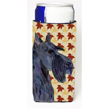 

Scottish Terrier Fall Leaves Portrait Michelob Ultra s For Slim Cans - 12 oz.